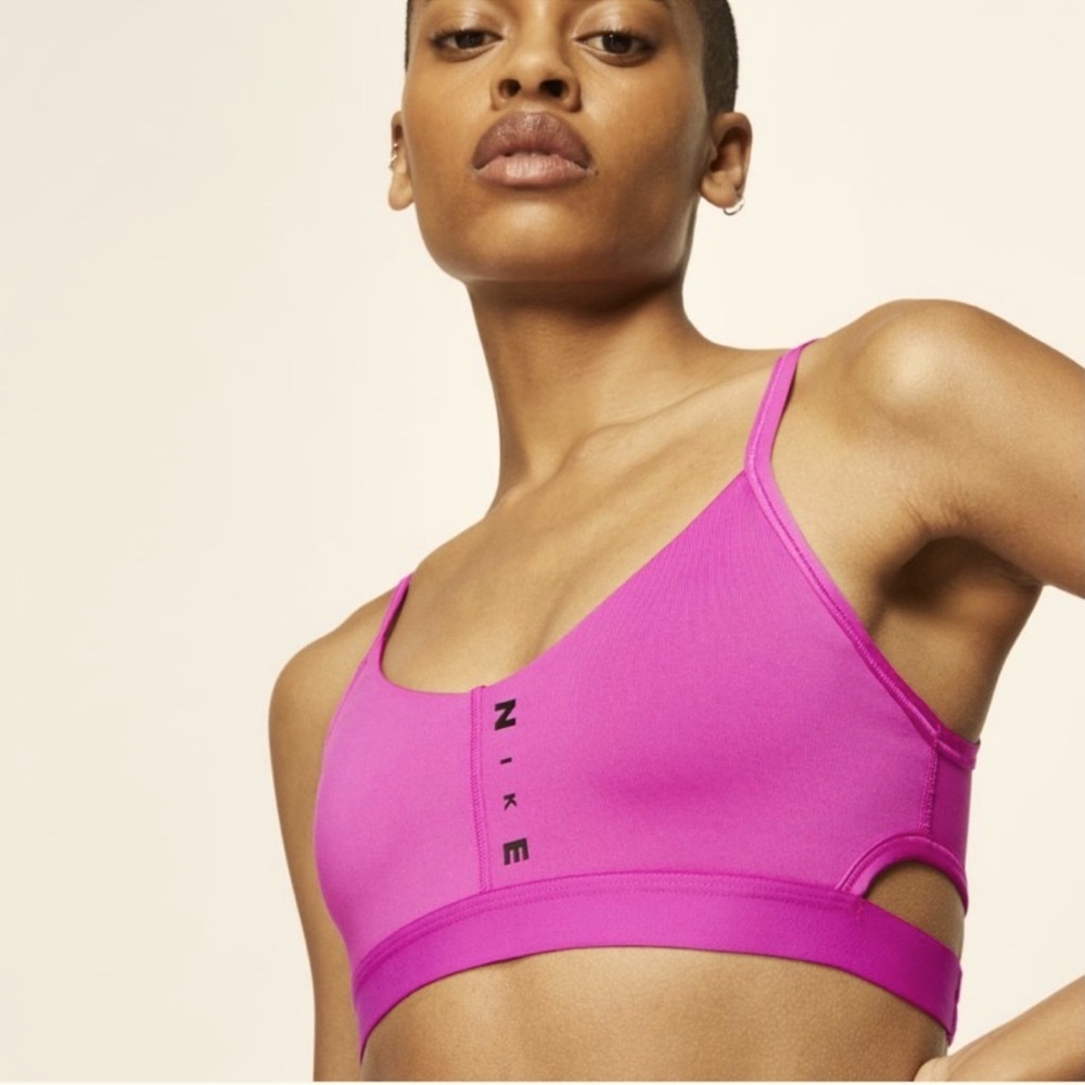 Nike Dri- Fit Women's Pink Sports Bra